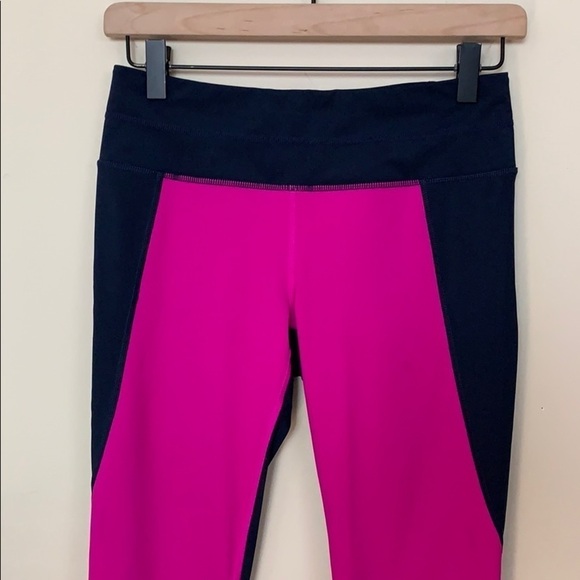 athleta • sonar colorblock mesh leggings - Picture 4 of 14